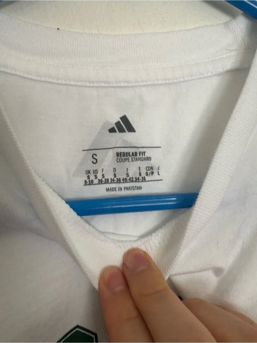 Adidas Codes Collegiate Linear Graphic Tee - Small